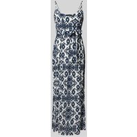 Vero Moda Tailliertes Maxikleid aus reiner Viskose Modell 'EASY JOY' in Marine, Größe XS von Vero Moda