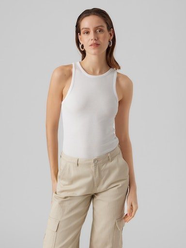 Vero Moda Tanktop VMROMA S/L RIB TOP JRS NOOS von Vero Moda