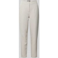 Vero Moda Tapered Fit Stoffhose mit hoher Taille Modell 'LINA' in Offwhite, Größe 40/30 von Vero Moda