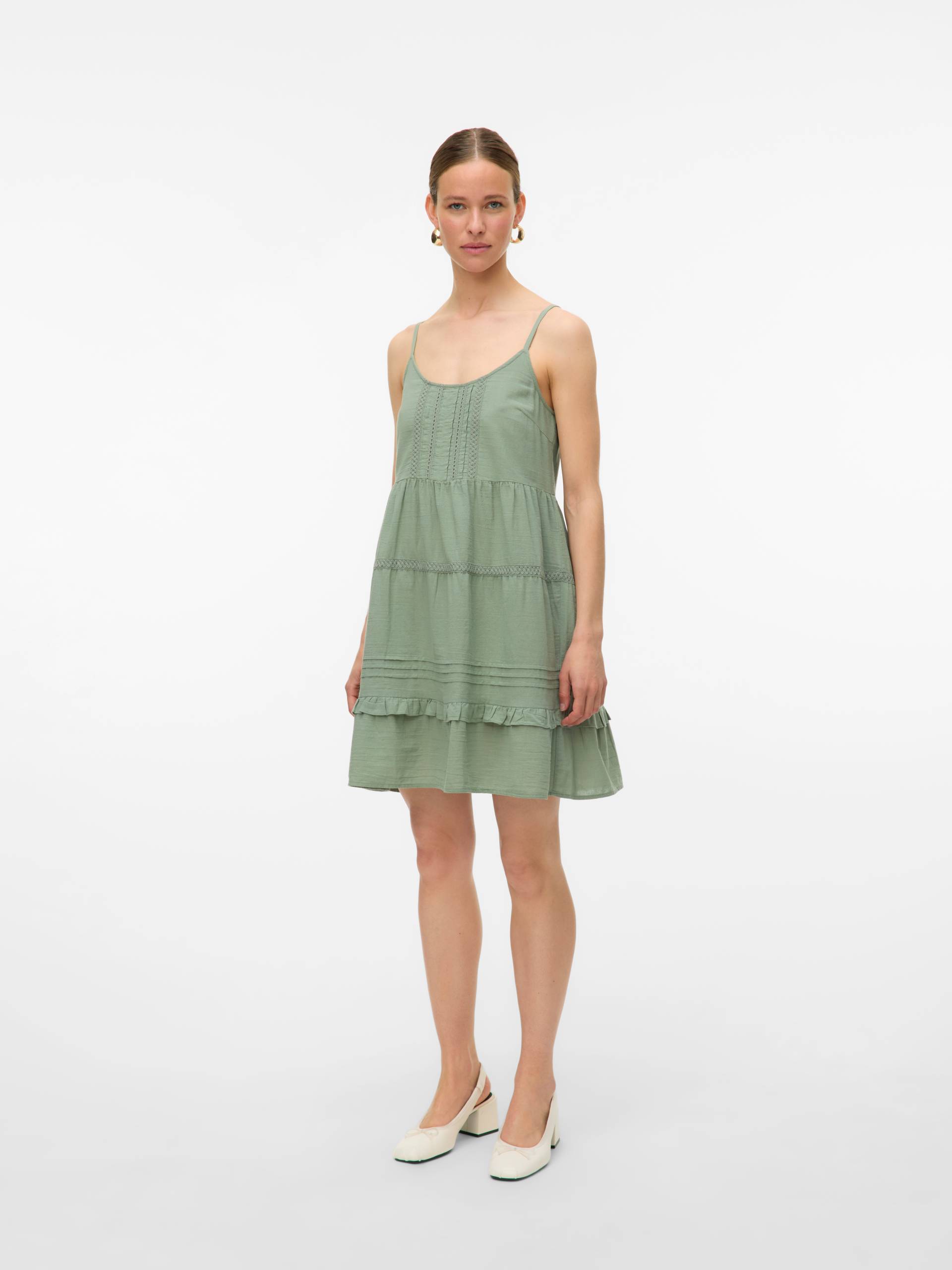 Vero Moda Trägerkleid "VMPRETTY SHORT SINGLET DRESS WVN GA NOOS" Sommerkleid von Vero Moda
