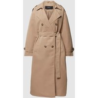 Vero Moda Trenchcoat mit Bindegürtel Modell 'CHLOE' in Sand, Größe L von Vero Moda