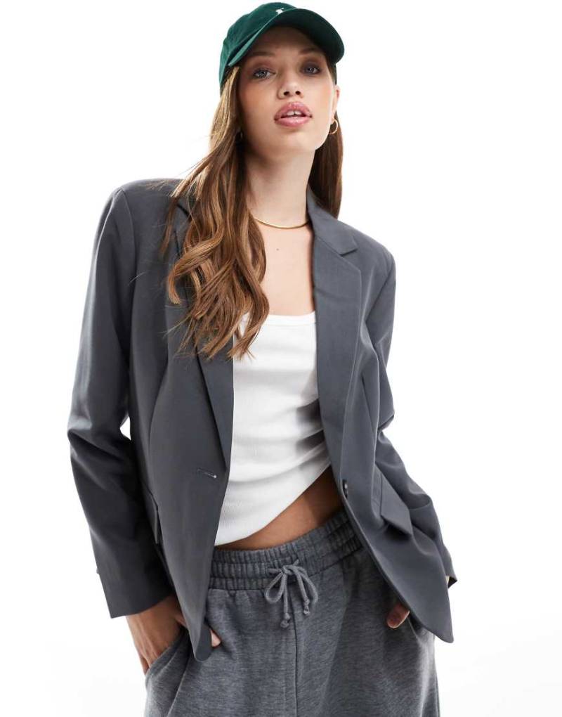 Vero Moda - Troian - Eleganter Blazer in Grau von Vero Moda