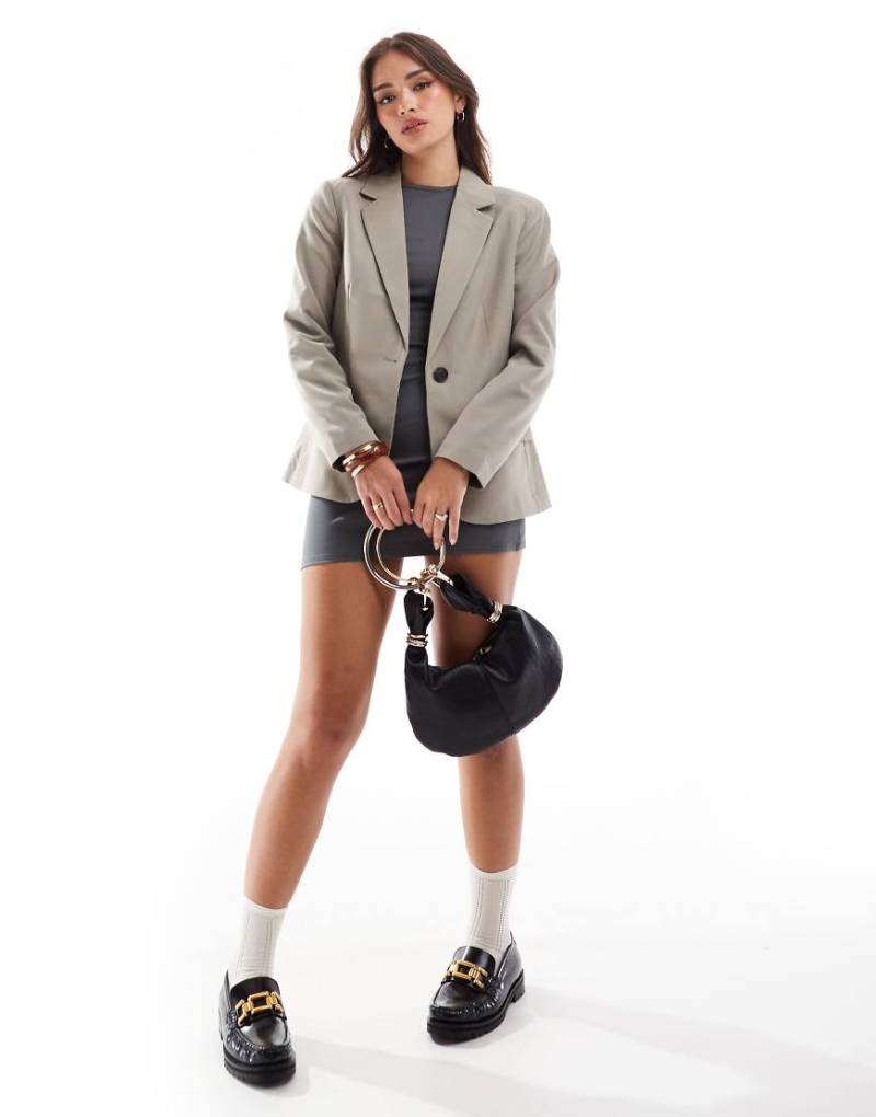 Vero Moda - Troian - Eleganter Blazer in Khakigrün von Vero Moda