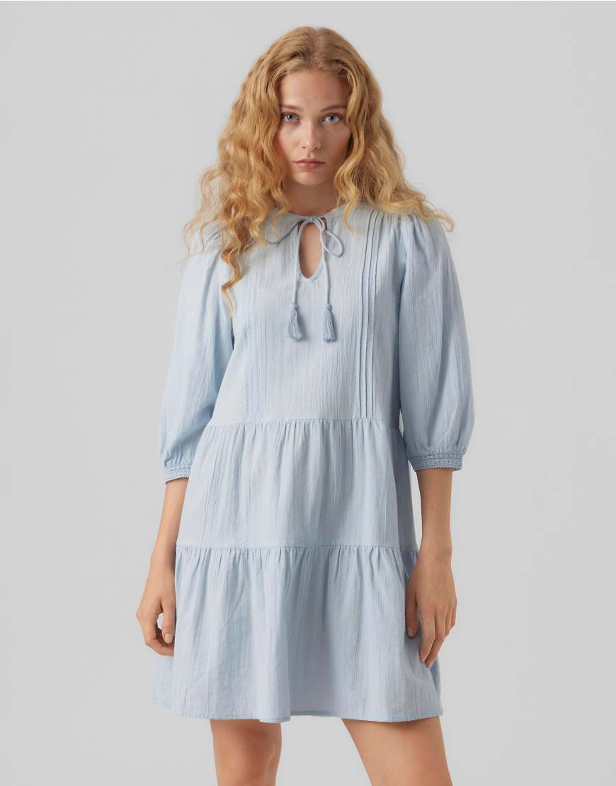 Vero Moda - Tunika im Skyway-Blau von Vero Moda