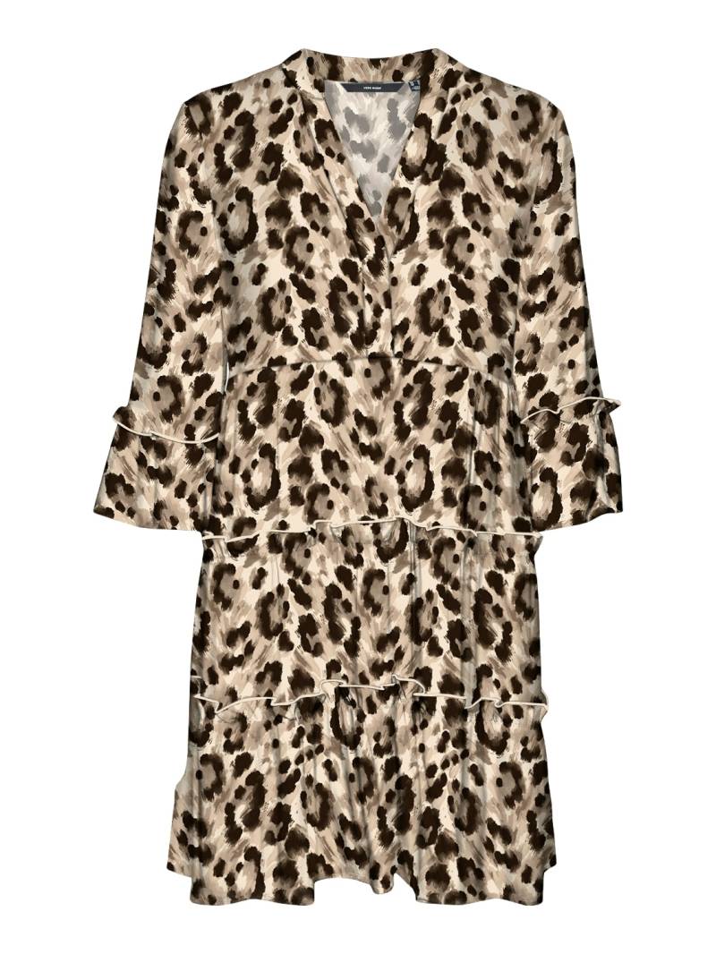 Vero Moda Tunikakleid "VMEASY JOY 3/4 SHORT DRESS WVN GA" Sommerkleid, mit Volant von Vero Moda