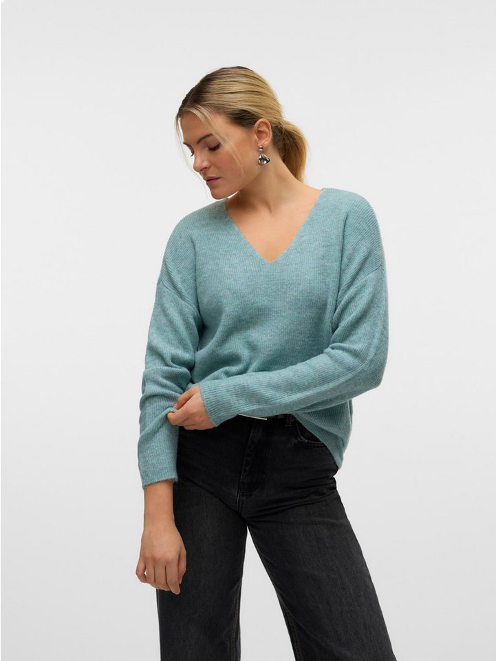 Vero Moda V-Ausschnitt-Pullover VMCREWLEFILE LS V-NECK BLOUSE NOOS Vero Moda V-Ausschnitt-Pullover VMCREWLEFILE LS V-NECK BLOUSE NOOS von Vero Moda