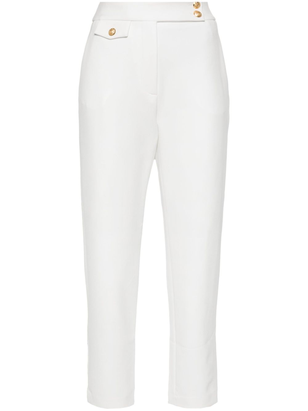 Veronica Beard Renzo slim-fit cropped trousers - Weiß von Veronica Beard