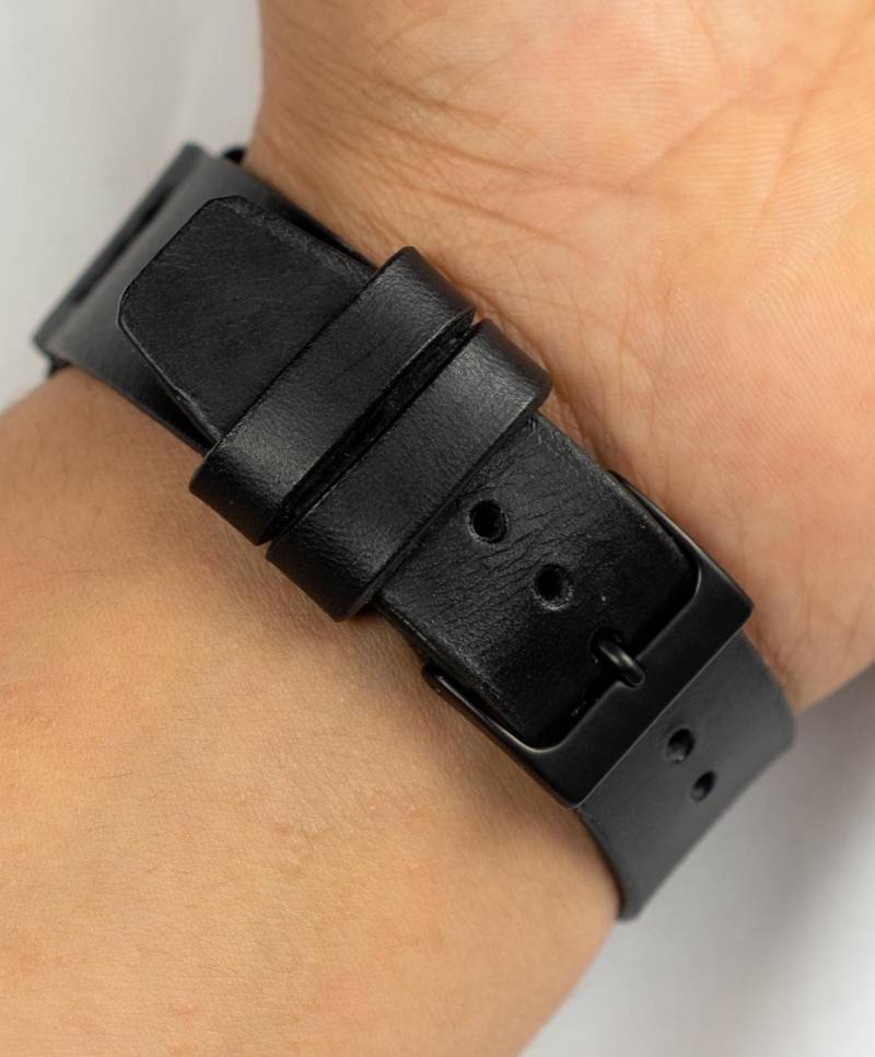 Handgemachtes Apple Watch Armband Für | Vegetarisch Gegerbtes Leder Serien 38 Mm, 40 42 44 Mm Handmade von AtelierVerony