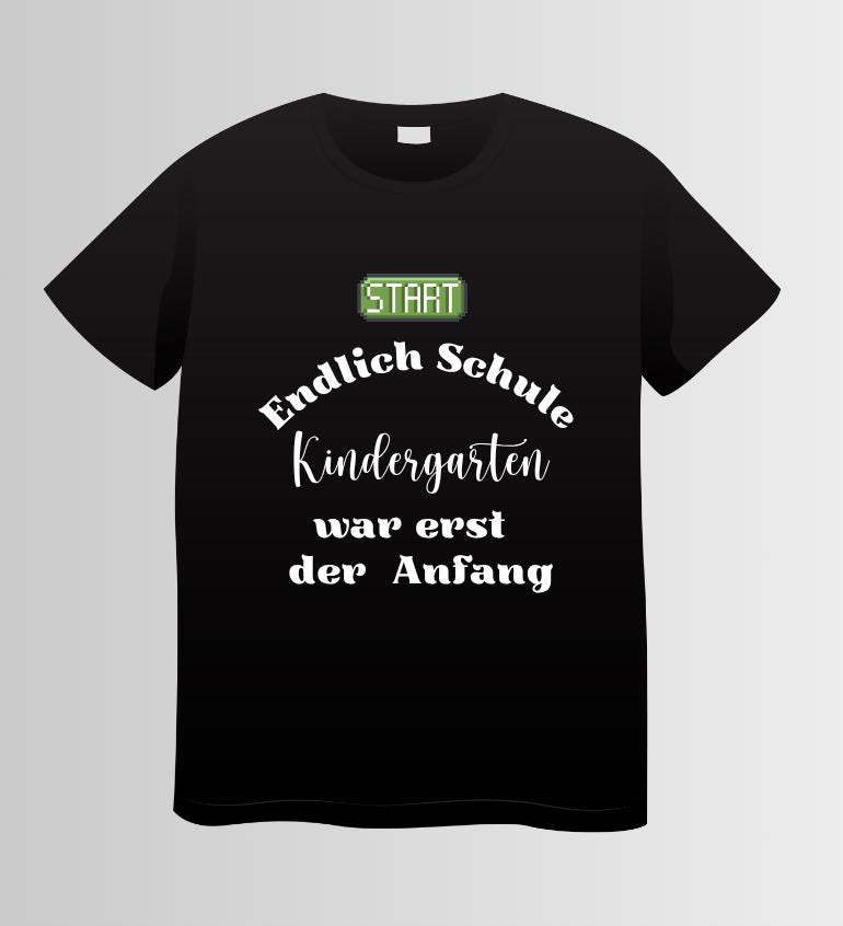 Endlich Schule T-Shirt von VeronikasGeschenke