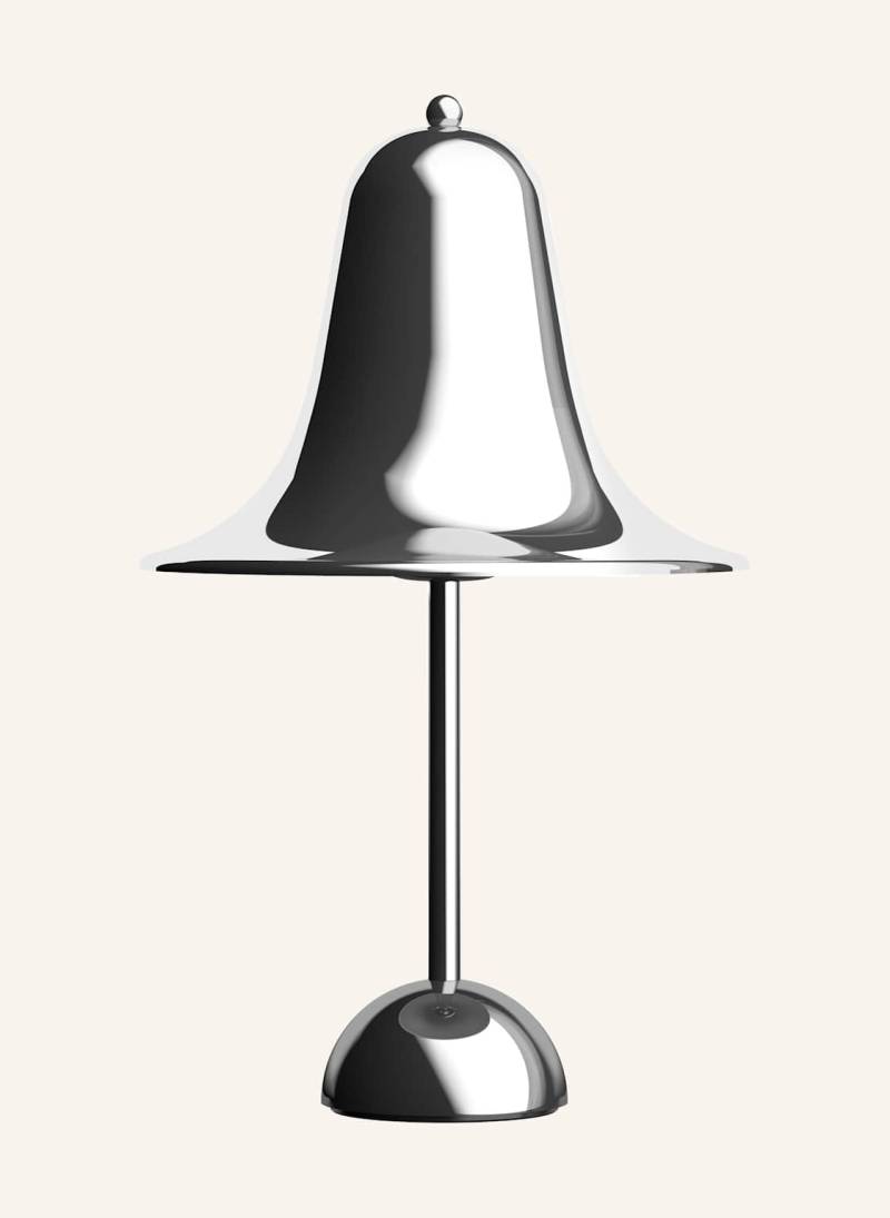Verpan Tischleuchte Pantop Portable silber Verpan Tischleuchte Pantop Portable silber von Verpan