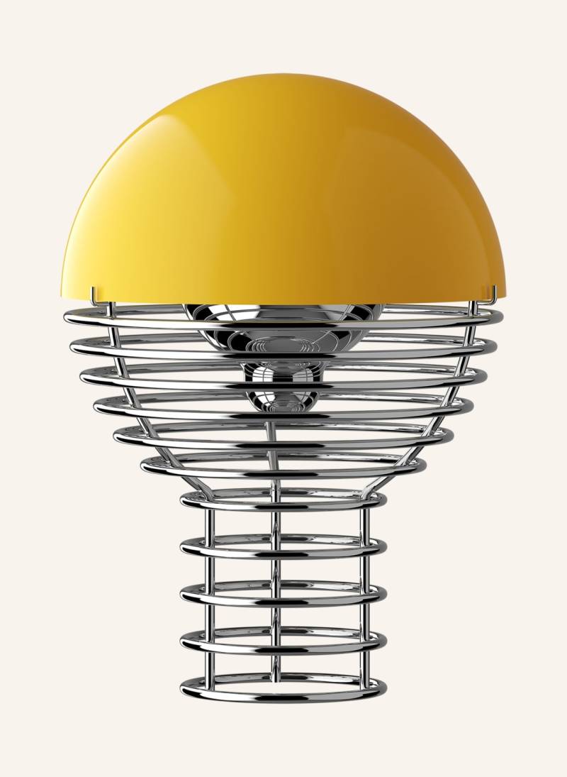 Verpan Tischleuchte Wire gelb von Verpan