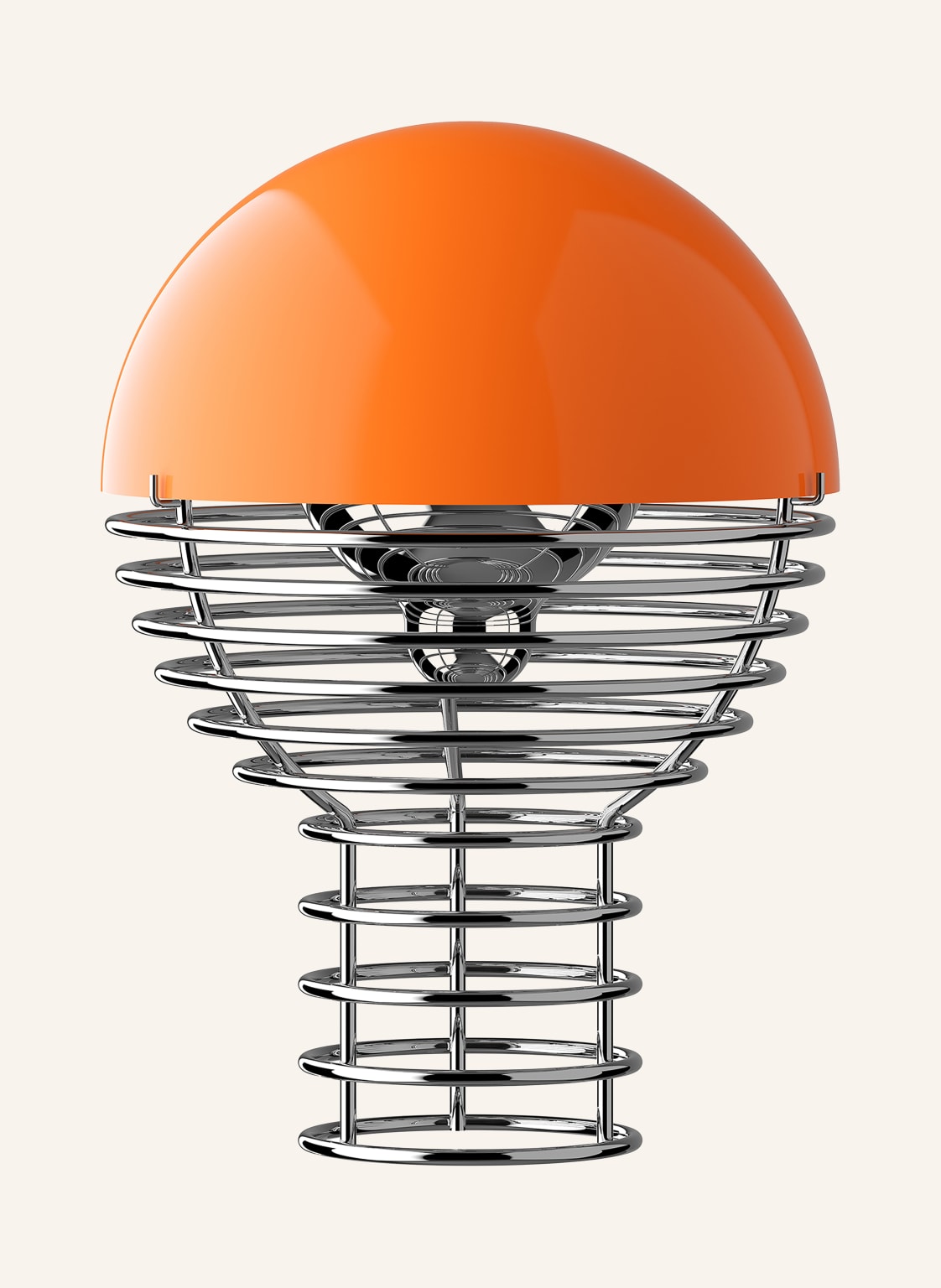 Verpan Tischleuchte Wire orange von Verpan