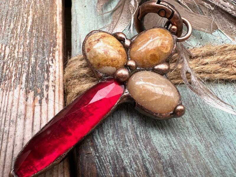 Großes Kreuz - Anhänger Kettenanhänger Für Ketten Stein Kreuz 72mm von Verperlthoch2