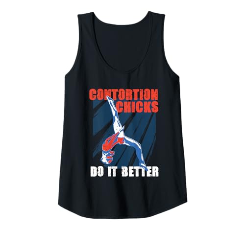 Damen Kontorsionist Kontorsion Contortion Chicks Tank Top Damen Kontorsionist Kontorsion Contortion Chicks Tank Top von Verrenkungskünstler