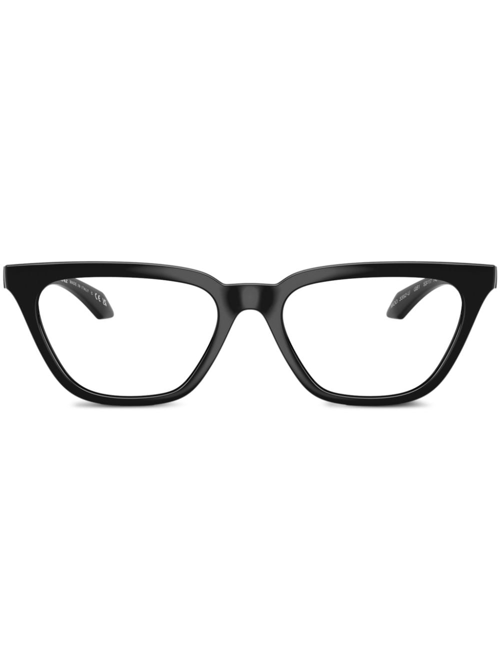 Versace Eyewear Greca Brille im Cat-Eye-Design - Schwarz von Versace Eyewear