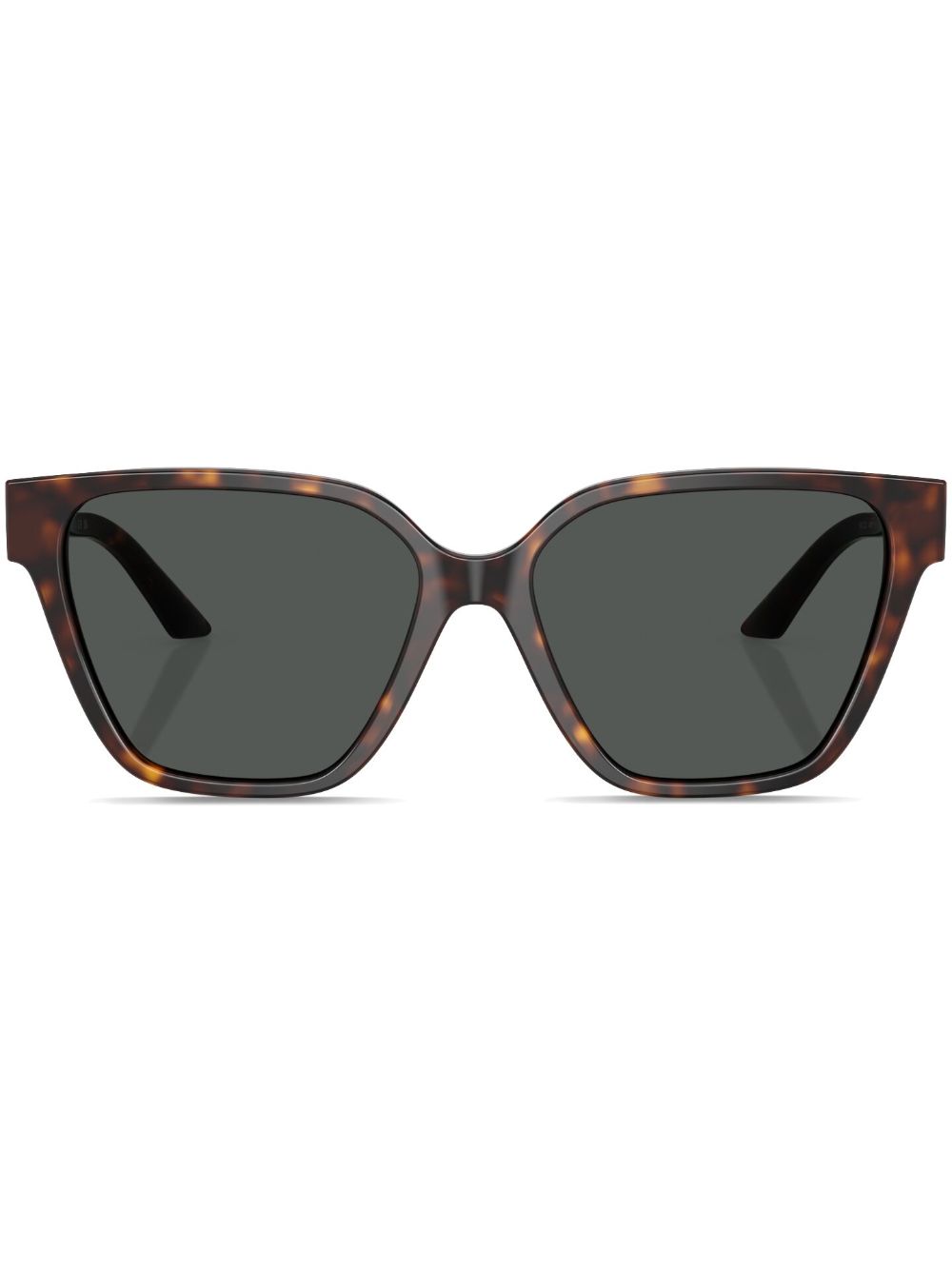 Versace Eyewear Greca Strass Sonnenbrille - Braun von Versace Eyewear