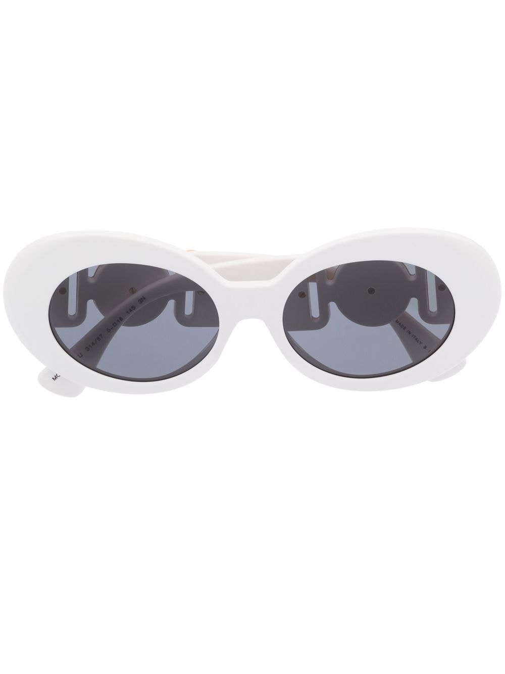 Versace Eyewear Medusa Sonnenbrille - Weiß von Versace Eyewear