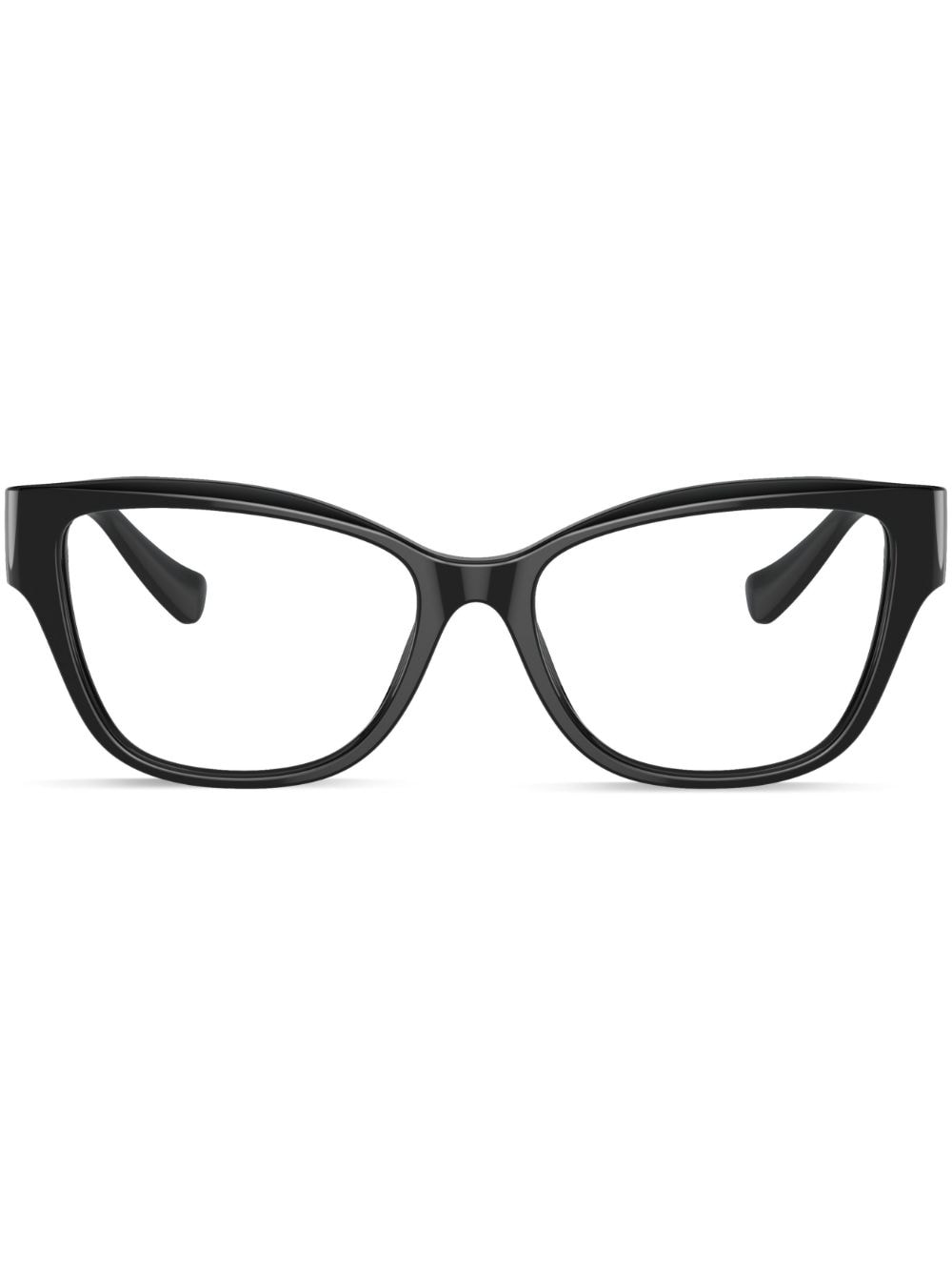 Versace Eyewear Cat-Eye-Brille mit Medusa - Schwarz von Versace Eyewear