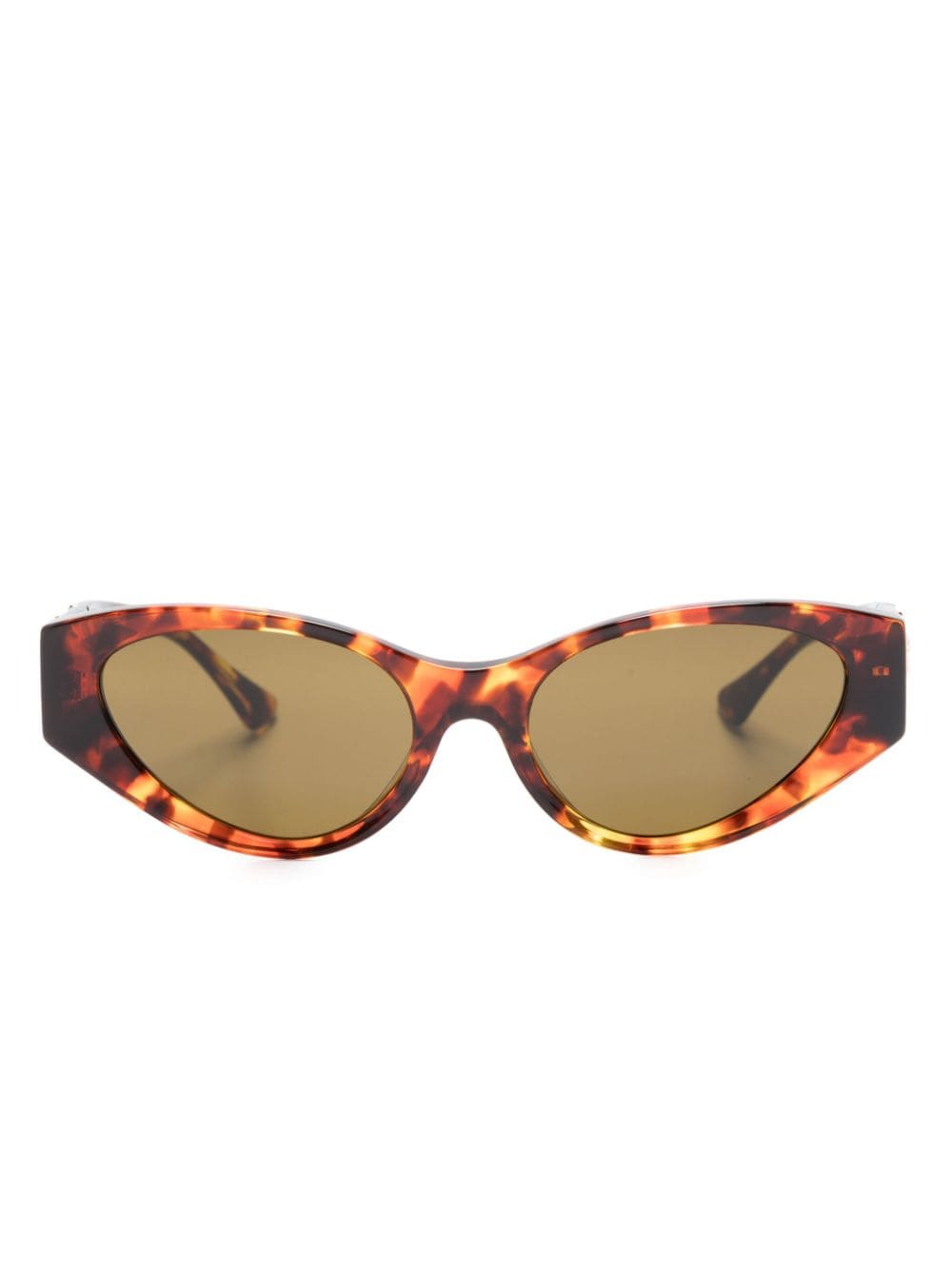 Versace Eyewear Sonnenbrille mit Medusa - Braun von Versace Eyewear