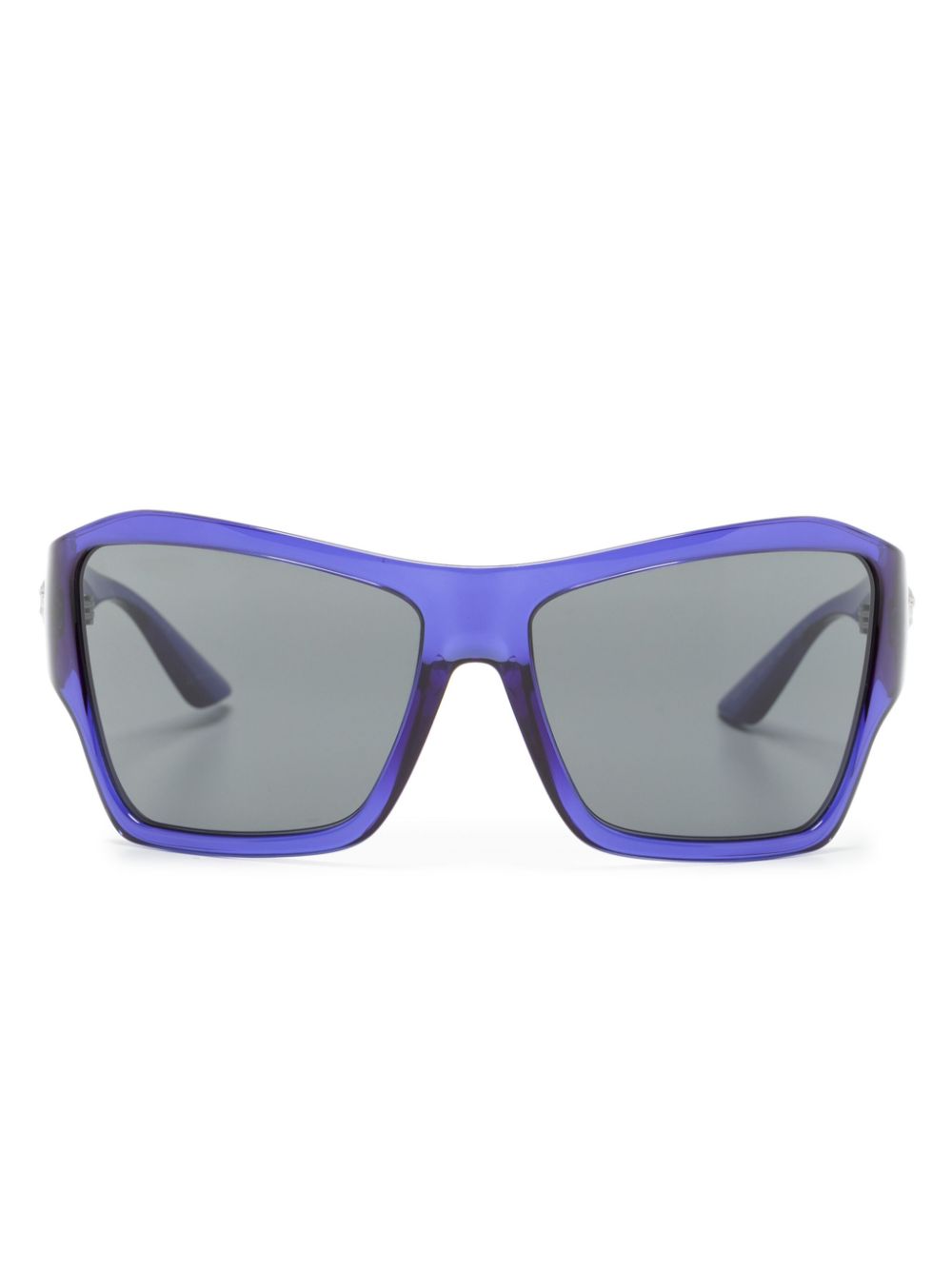 Versace Eyewear Sonnenbrille mit Medusa-Schild - Violett von Versace Eyewear