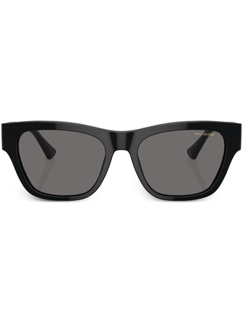 Versace Eyewear Sonnenbrille mit eckigem Gestell - Schwarz von Versace Eyewear