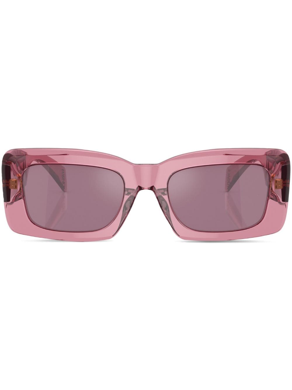 Versace Eyewear Sonnenbrille mit eckiger Form - Rosa von Versace Eyewear