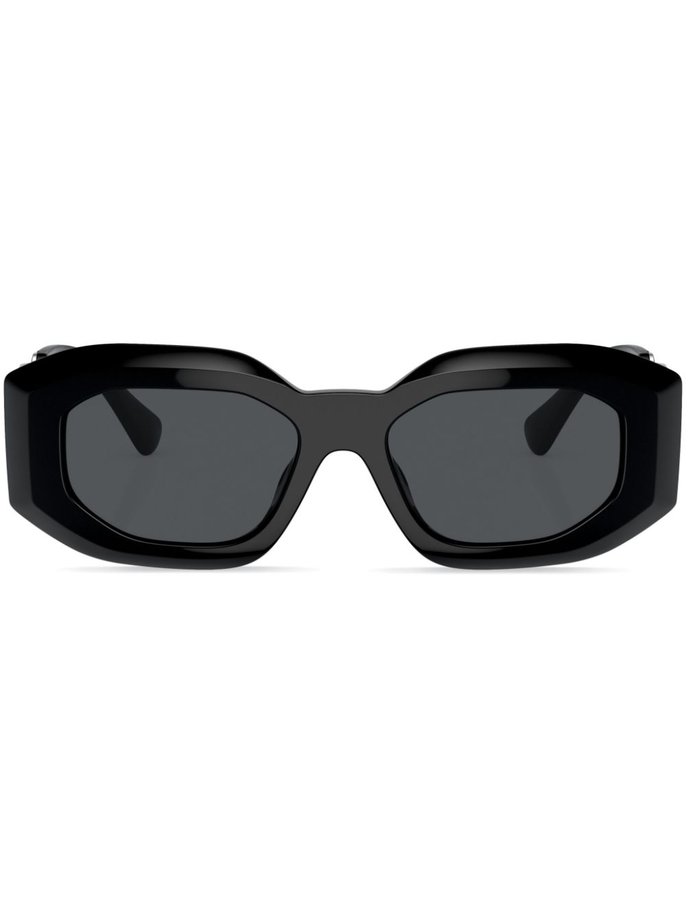 Versace Eyewear Sonnenbrille mit geometrischem Gestell - Schwarz von Versace Eyewear