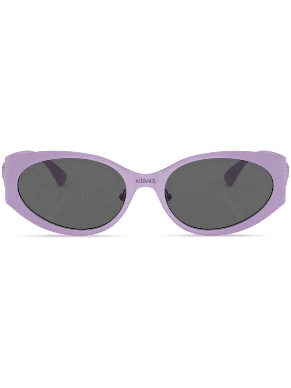 Versace Eyewear Sonnenbrille mit ovalem Gestell - Violett von Versace Eyewear