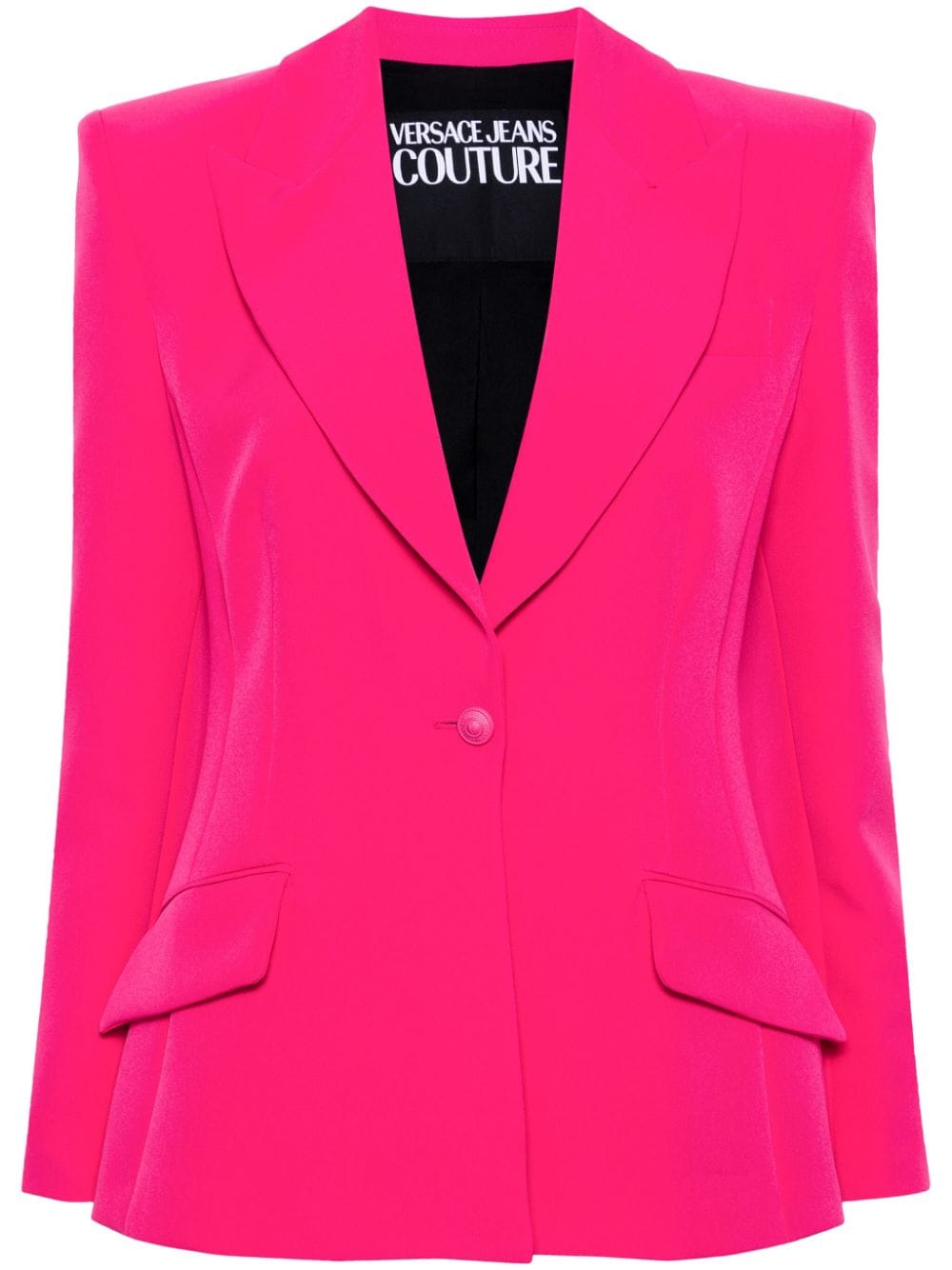 Versace Jeans Couture Blazer mit barocker Schnalle - Rosa von Versace Jeans Couture