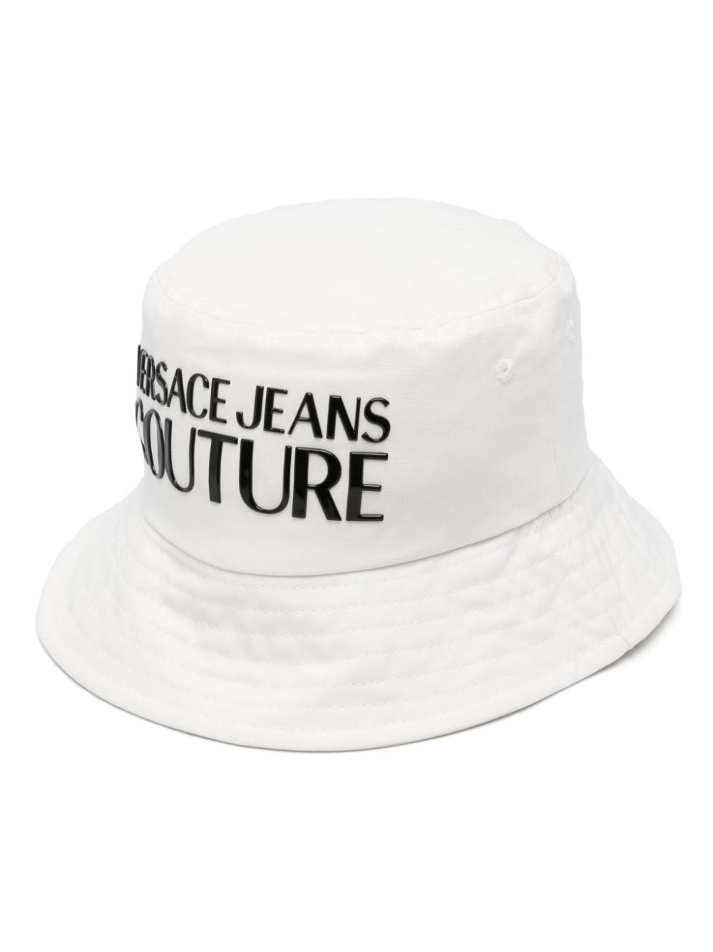 Versace Jeans Couture Fischerhut mit Logo - Weiß von Versace Jeans Couture