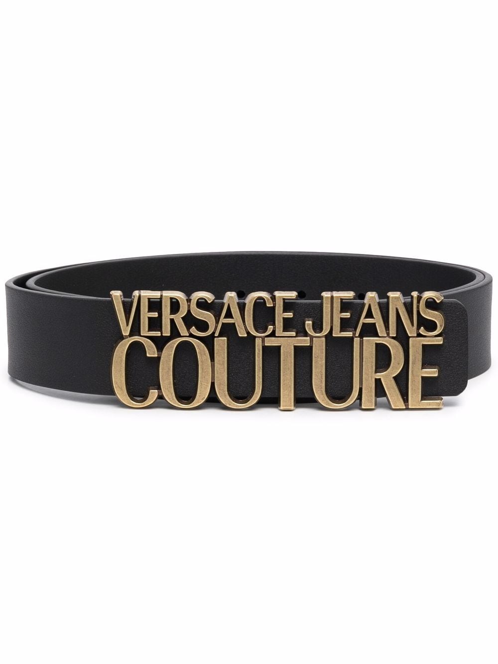 Versace Jeans Couture Gürtel mit Logo-Schnalle - Schwarz von Versace Jeans Couture