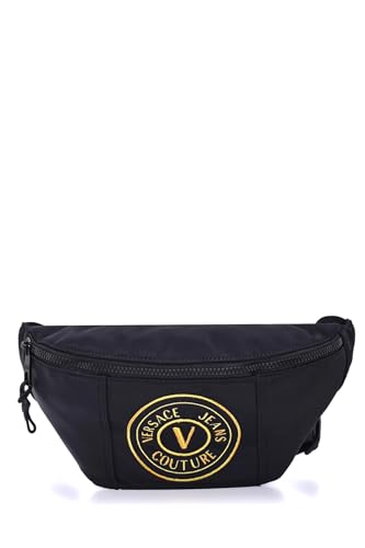 Versace Jeans Couture Herren-Gürteltasche 75YA4B41 899 Schwarz Schwarz/Gold - 28x15x10 cm von Versace Jeans Couture
