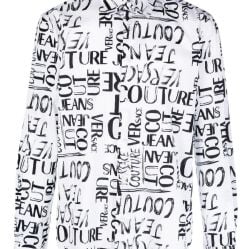 Versace Jeans Couture Herrenhemd Weiß Aus Baumwolle von Versace Jeans Couture