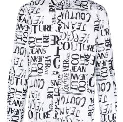 Versace Jeans Couture Herrenhemd Weiß Aus Baumwolle von Versace Jeans Couture