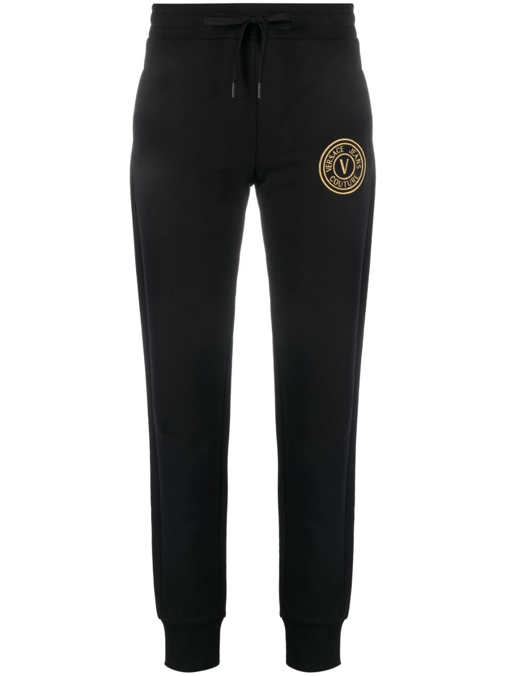 Versace Jeans Couture Jogginghose mit Print - Schwarz von Versace Jeans Couture