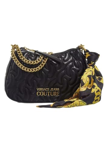 Versace Jeans Couture Schultertasche Hobo Thelma Soft 75VA4BA7ZS803, Schwarz , Einheitsgröße von VERSACE JEANS COUTURE