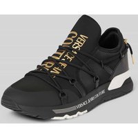 Versace Jeans Couture Slip-on-Sneaker mit Label-Statement Modell 'FONDO DYNAMIC' in Black, Größe 40 von Versace Jeans Couture