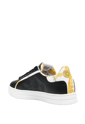 VERSACE JEANS COUTURE Sneaker Low Court 88 75YA3SK5ZP334, Schwarz , 41 EU von VERSACE JEANS COUTURE