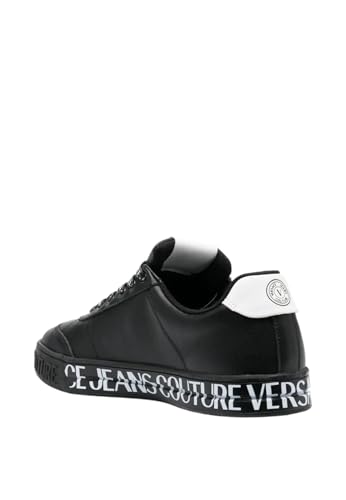 Versace Jeans Couture Sneaker Low Court 88 75YA3SK6ZP335, Schwarz , 41 EU von VERSACE JEANS COUTURE
