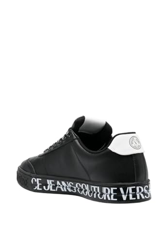 Versace Jeans Couture Sneaker Low Court 88 75YA3SK6ZP335, Schwarz , 43 EU von VERSACE JEANS COUTURE