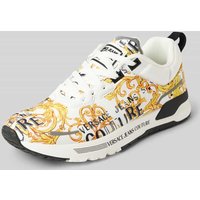 Versace Jeans Couture Sneaker mit Label-Motiv-Print Modell 'FONDO DYNAMIC' in Weiss, Größe 40 von Versace Jeans Couture