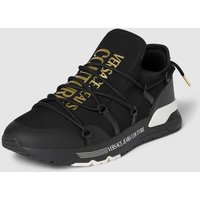 Versace Jeans Couture Sneaker mit Label-Print Modell 'DYNAMIC' in Black, Größe 41 von Versace Jeans Couture