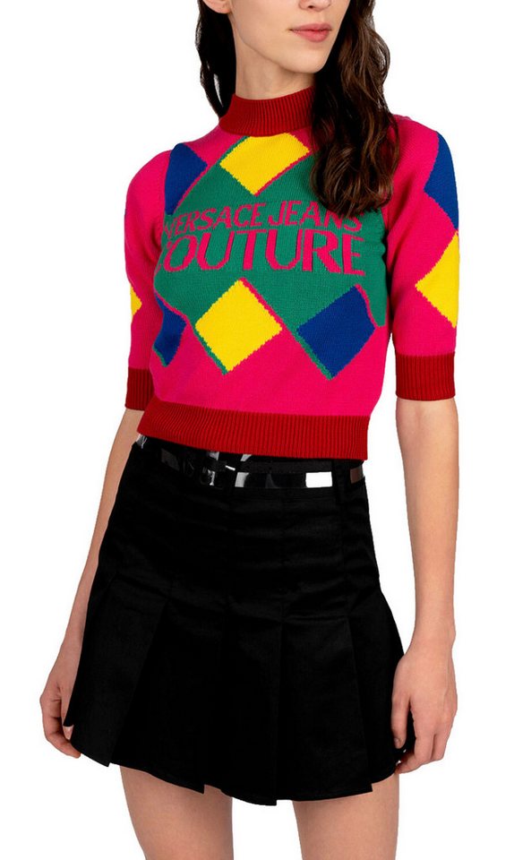 Versace Jeans Couture Strickpullover Crop Sweater von Versace Jeans Couture
