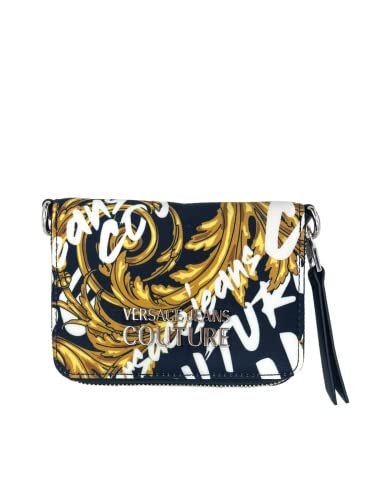 VERSACE JEANS COUTURE Umhängetasche, Geldbeutel, Barock Schwarz-Weiß von VERSACE JEANS COUTURE