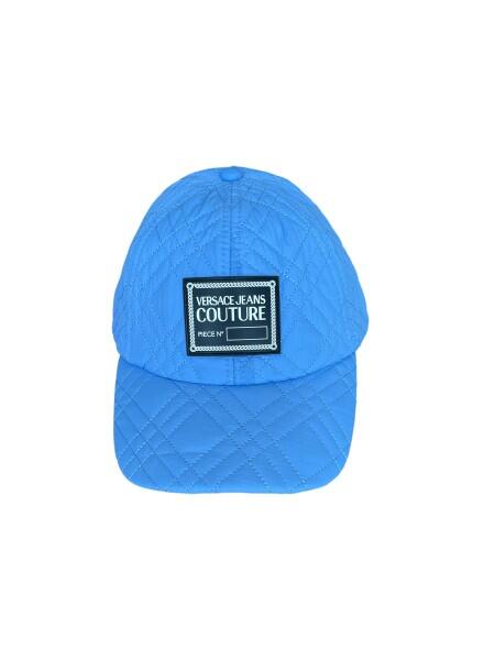 Versace Jeans Couture - Versace Jeans Couture Baseball Cap, Hellblau-Stepp von Versace Jeans Couture
