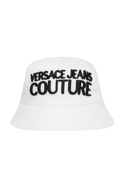 Versace Jeans Couture - Versace Jeans Couture Bucket Hat, Fischerhut, Anglerhut, Weiß von Versace Jeans Couture