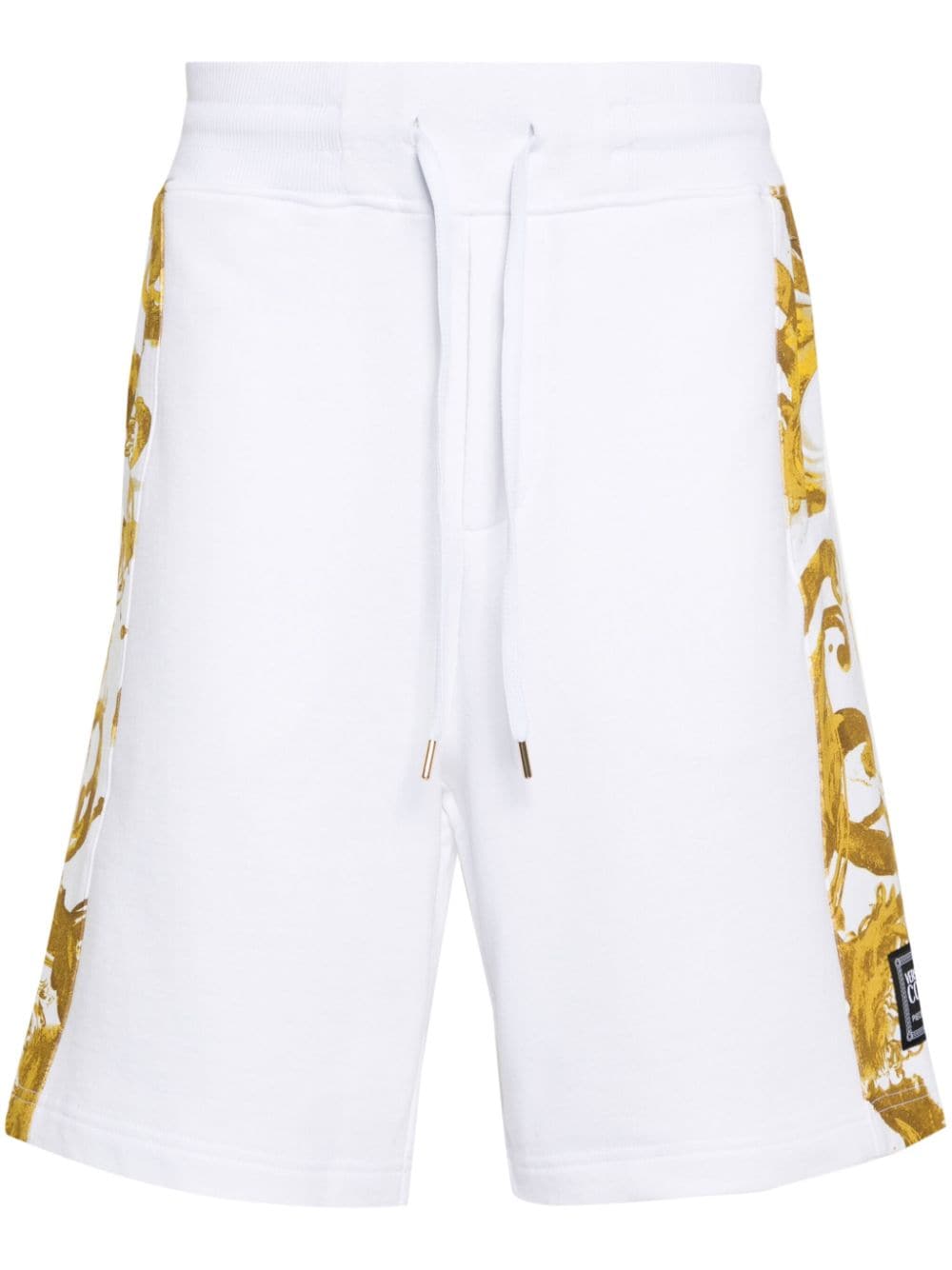 Versace Jeans Couture Watercolour Couture Shorts - Weiß von Versace Jeans Couture