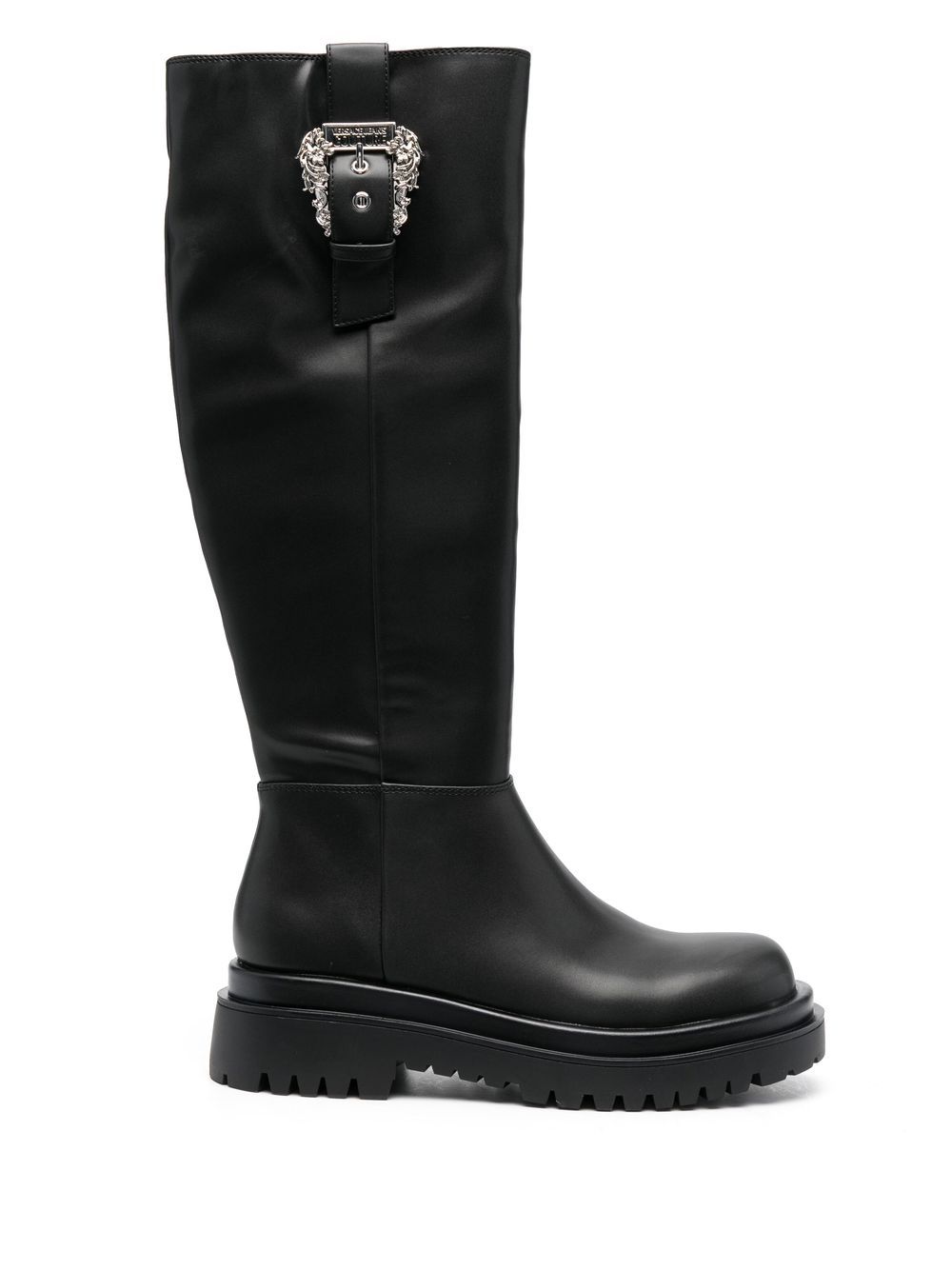 Versace Jeans Couture Stiefel mit Schnalle - Schwarz von Versace Jeans Couture