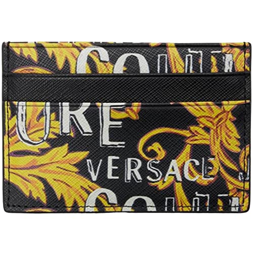 Versace Jeans Couture herren logo couture Kreditkartenetui black - multicolor von VERSACE JEANS COUTURE