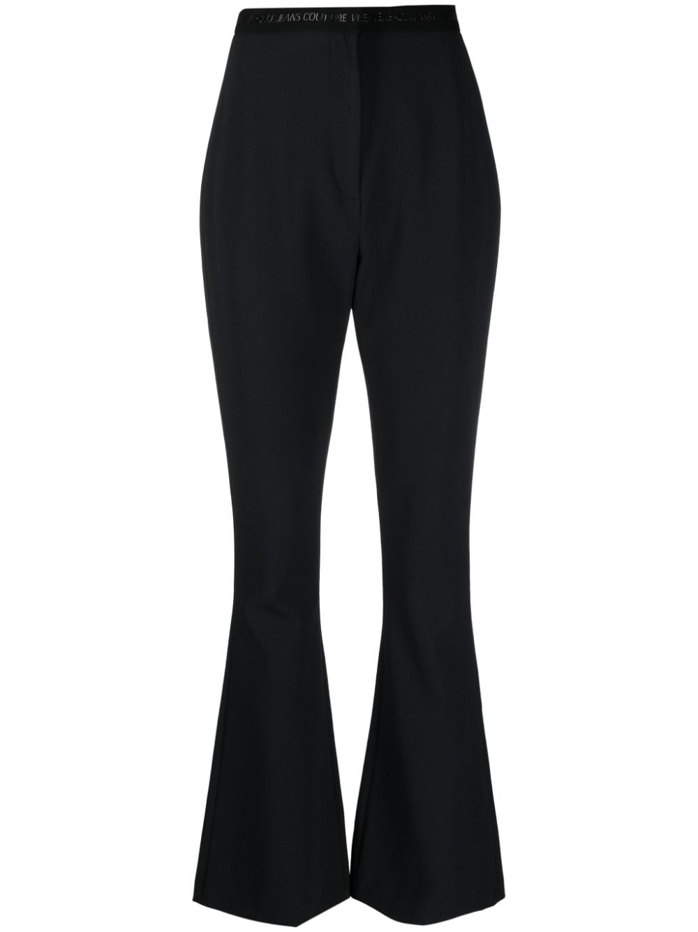 Versace Jeans Couture Hose mit hohem Bund - Schwarz von Versace Jeans Couture